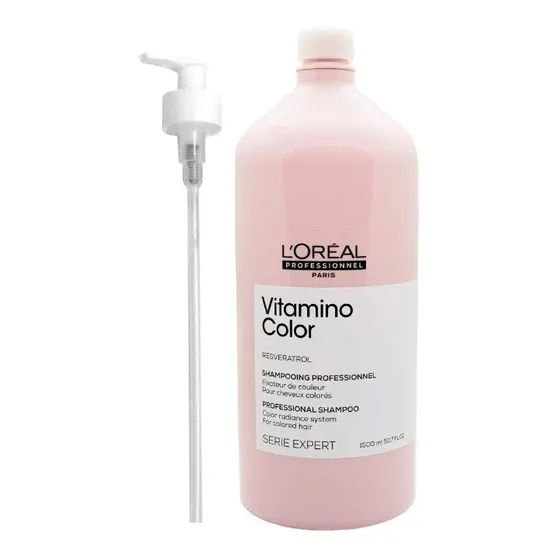 Shampoo Loreal Profesional Vitaminico Color Hair  1500 Ml.