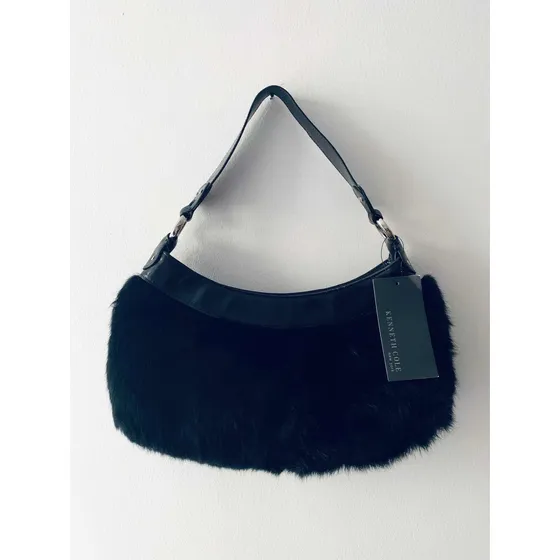 Cartera De Pelaje De Conejo. Kenneth Cole. Nueva