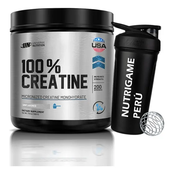 Creatina Monohidratada 500g Creabolic Un Eeuu Fisica Sabor Sin Sabor