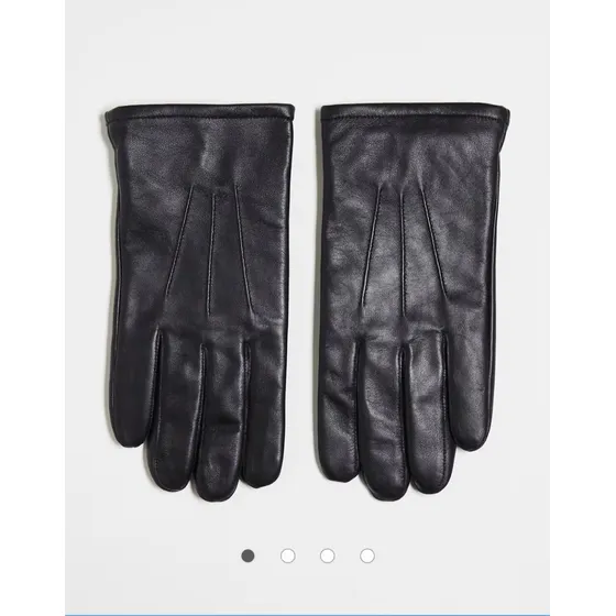 Guantes De Piel De Cordero Para Pantalla Táctil