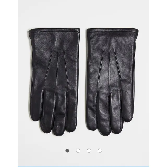 Guantes De Piel De Cordero Para Pantalla Táctil