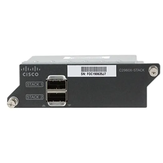 Cisco Catalyst 2960-x Flexstack =reconstruido=