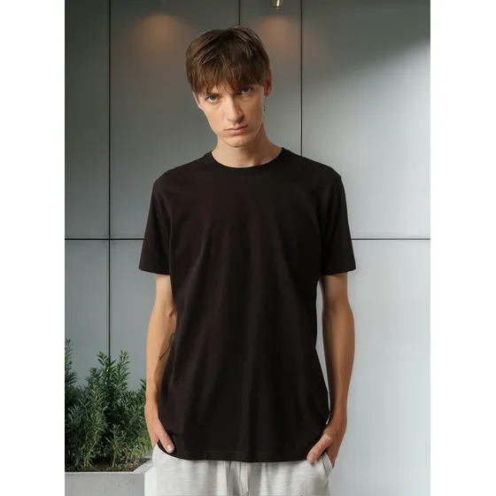 Remera Hombre Manga Corta Lisa Clásica Cohen Algodón Bolivia