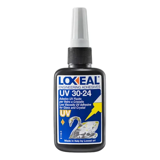 Cola Uv Loxeal 30 24 Vidro Vidro Metal 50ml Muito Mais Forte