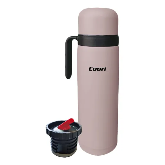 Termo Cuori 1l Doble Acero Inoxidable Pico Cebador + Tapa