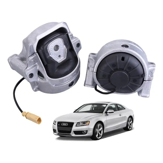 Par De Soportes De Motor Con Sensor Para Audi A4 A5 Q5 11-17