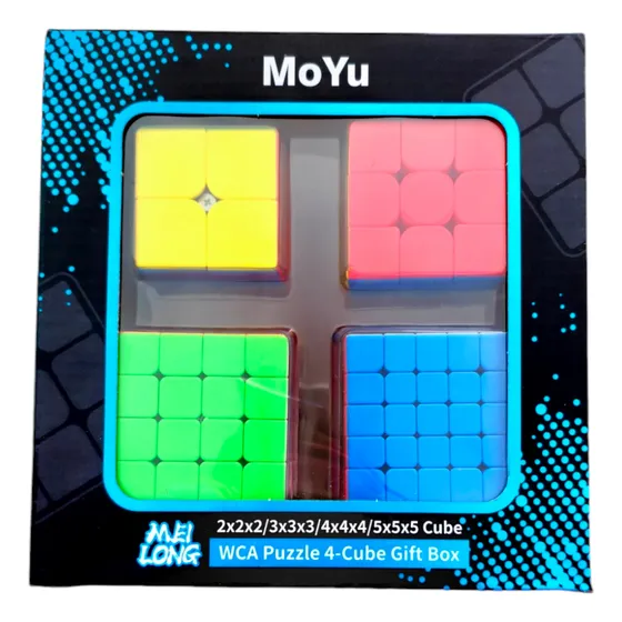 Set De Cubos Mágicos Moyu Originales 2x2x2 3x3x3 4x4x4 5x5x5
