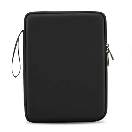Capa Case Bolsa Pasta Protetora Kingbr Para iPad 11 A16 Modelos A3354 E A3355 Anti-impacto Impermeavel Com Alca Suporte E Compartimento, Compativel Com Outros Tablets De 11 Polegadas Preto