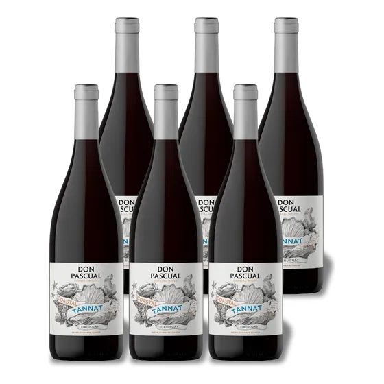 Vino Tinto Coastal Tannat Don Pascual 750 Ml X 6