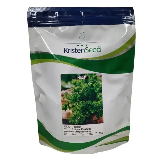 Semilla De Perejil Chino Triple Curled Bolsa 1 Lb