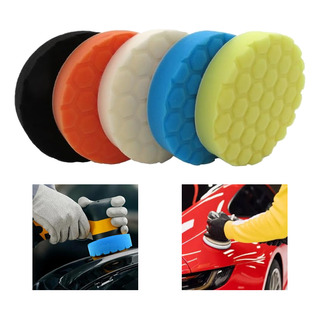 Esponja Kit Para Pulir Carros Kit 5 Pads Borlas Para Pulir Esponja Kit Para Pulir Carros Kit 5 Pads Borlas Para Pulir