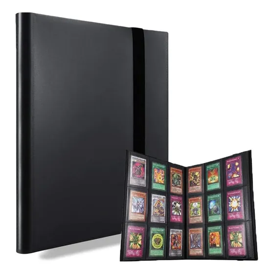 Álbum De Fotos 360 Bolsillos Para Colocar Cartas Colección