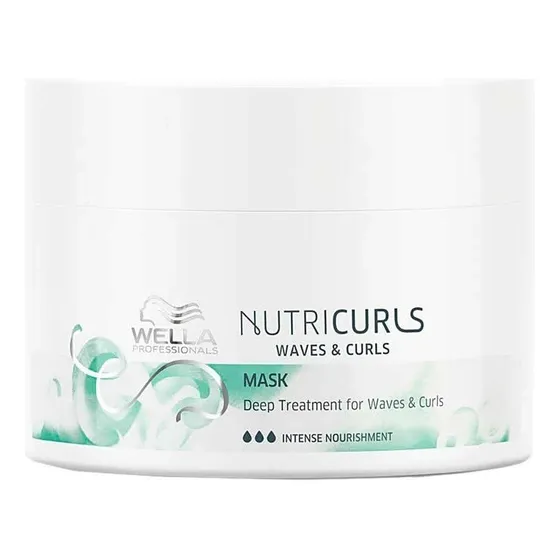 Mascarilla Para Cabello Ondulado Y Rizos Wella Nutricurls