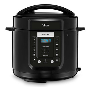 Panela De PressĂŁo Digital Multi Cook 5l 900w Elgin Cor Preto FrequĂȘncia 60 Hz Panela De PressĂŁo Digital Multi Cook 5l 900w Elgin Cor Preto FrequĂȘncia 60 Hz
