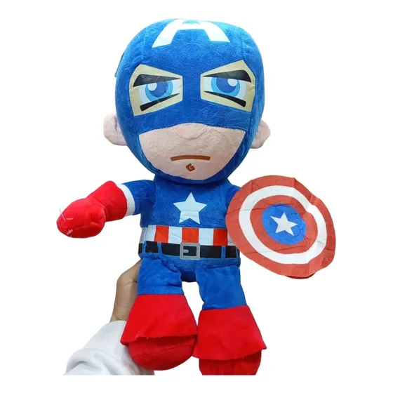Peluches Avengers Grande 45cm Spiderman Batman Capitan Ameri