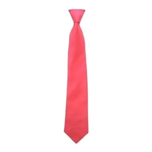 Corbata Para Niños Escolar Con Clip Metalico Varios Colores