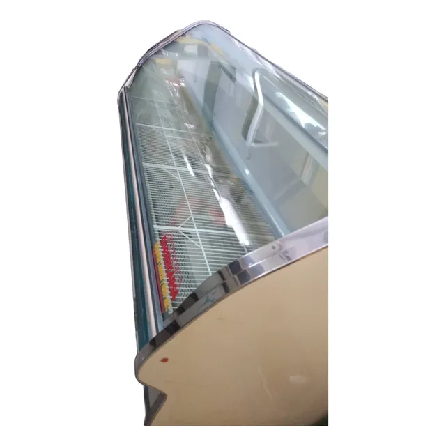 Mostrador Carnicero 9 Pies Doble Curva Solo Cajon