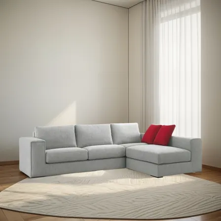 Sofa - Living Seccional Der O Izq Modelo Berlin Tela/lino