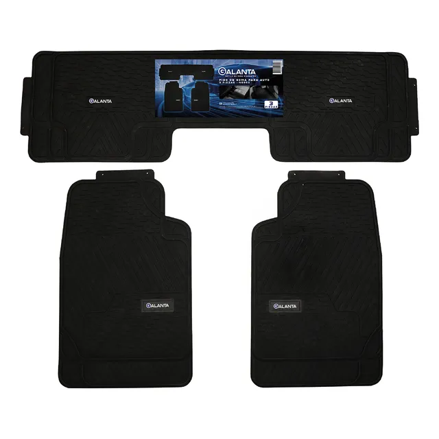 Piso De Goma Auto Suv 3 Alfombra Galanta Universal Ajustable