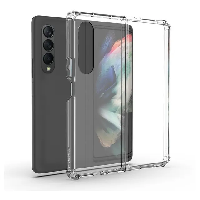 Funda Para Samsung Galaxy Z Fold 3 Uso Rudo Case Transparent