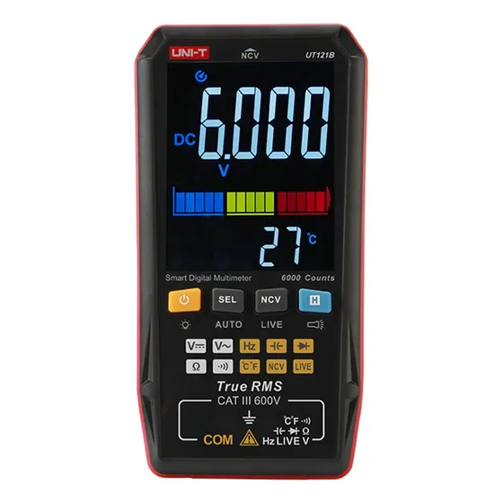 Uni-t Multímetro Tester Inteligente Automático Ut121b