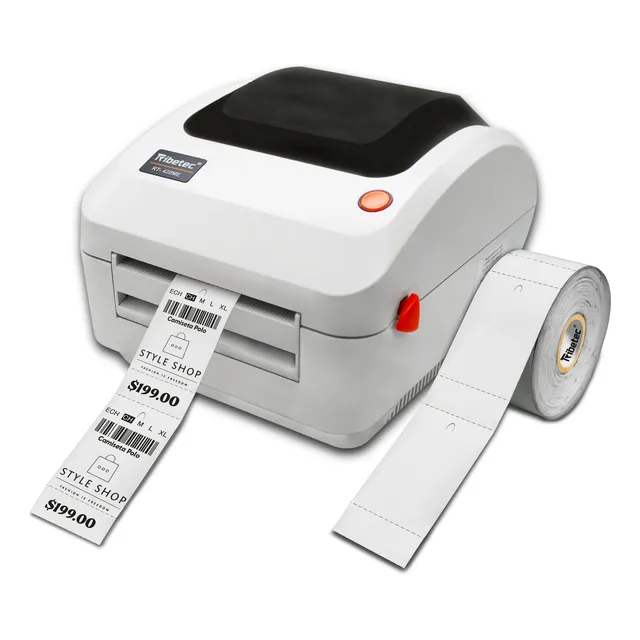 Kit Impresora Térmica Para Ropa Con 300 Etiquetas Y Software