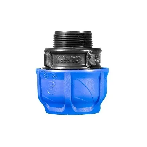 Adaptador Rapido Macho 50 X 1½ Poelsan Paquete De 10 Pzas