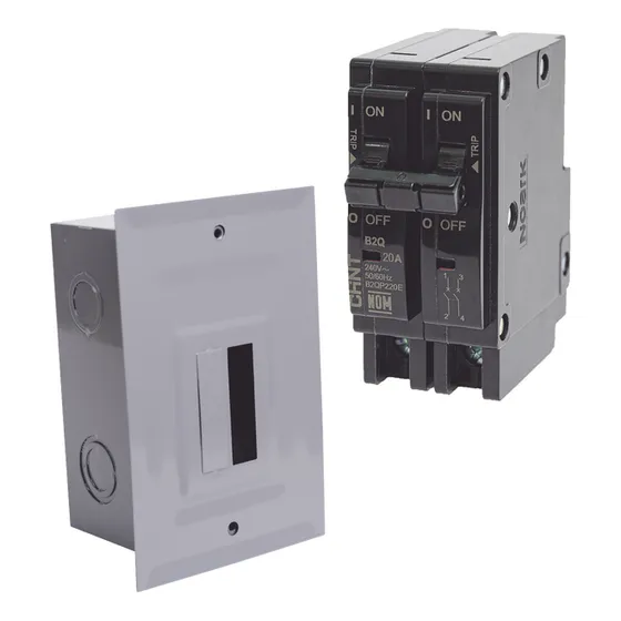 Kit Chint Centro De Carga Empotrar+1 Interruptor Kitc2q220e