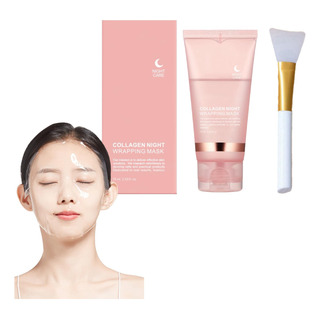 MĂĄscara Facial Peel Off De ColĂĄgeno Durante A Noite - MĂĄscara Facial Peel Off De ColĂĄgeno Durante A Noite -