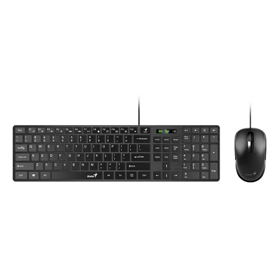 Kit Teclado Y Mouse Alambrico Genius Usb