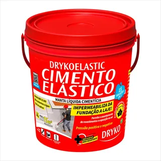 Cimento Elástico Emborrachado Impermeabiliza Dryko
