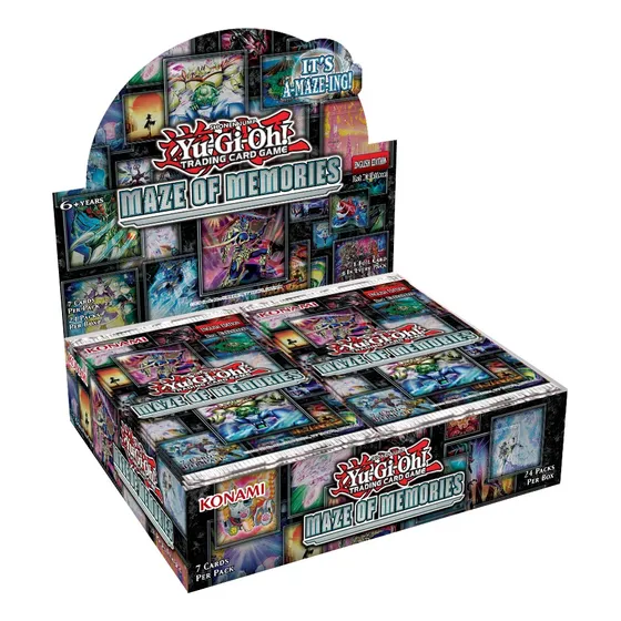 Konami Maze of Memories Yu-Gi-Oh! Caja en Inglés