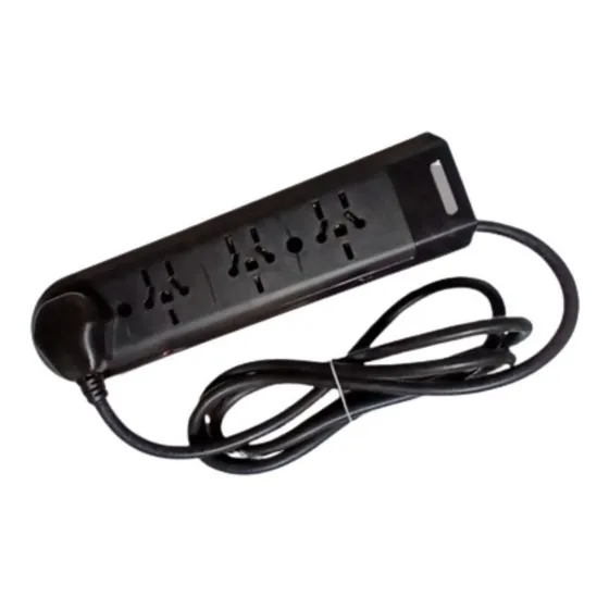 Prolongador Zapatilla 4 Tomas Con Cable 1,5mts -multinorma- 