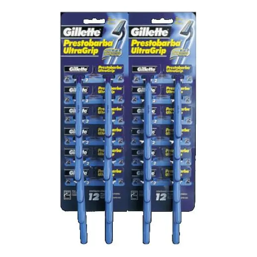 Aparelho Barbear Prestobarba Ultragrip Fixo Gillette C/24