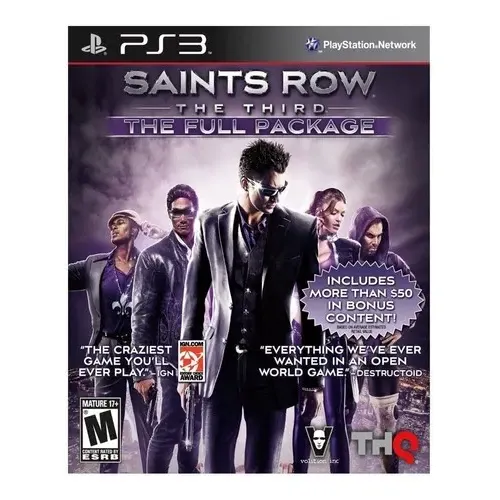 Juego Saints Row The Third Full Package Ps3 Ibushak Gaming - Excelente (Reacondicionado)
