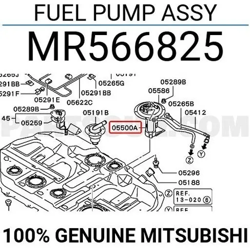 Bomba Gasolina Mitsubishi Lancer Glx 1.6 Touring 2.0 Japones