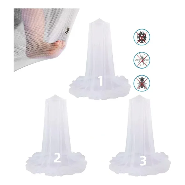3 Piezas mosquitero dosel/pabellon para Cama