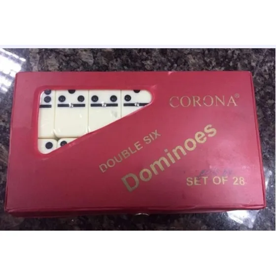 Juego De Dominó Marca Corona Original Grande 