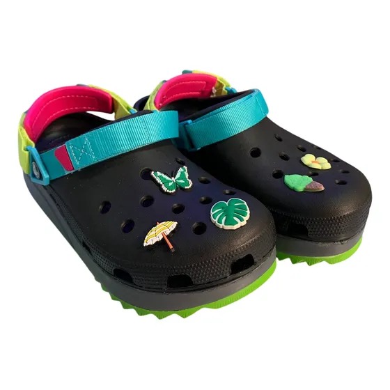 Cholas Estilo Crocs Con Plataforma