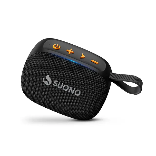 Parlante Inalámbrico Portátil Suono Bluetooth Woofer Bluetooth 6w Ipx4 Tws Usb-c Color Negro