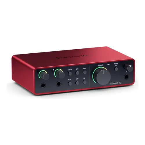Focusrite Scarlett 2i2 2nd Gen Interface De Áudio 2 Geração
