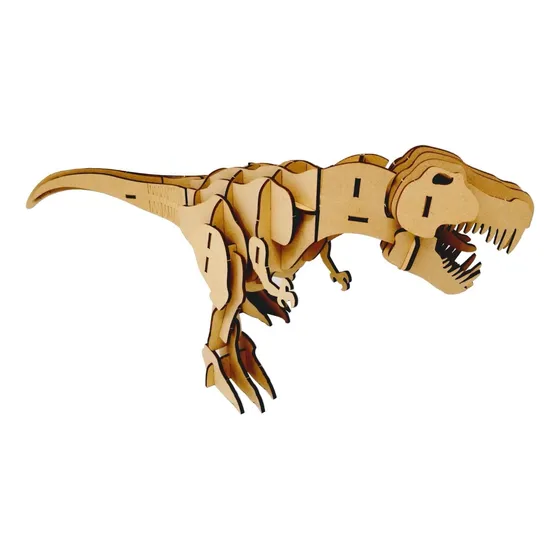 Rompecabezas Dinosaurio T-rex 3d 50pz