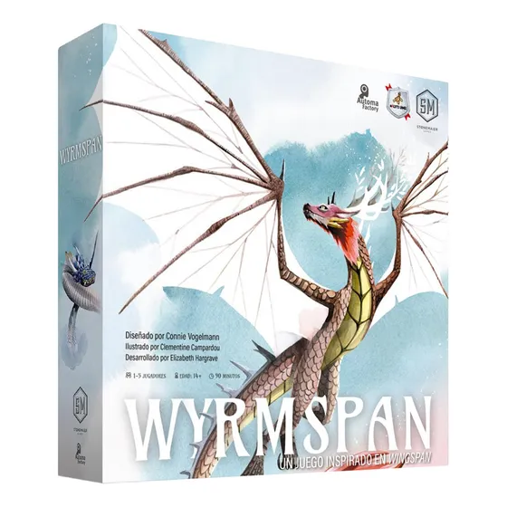 Wyrmspan Juego De Mesa En Español