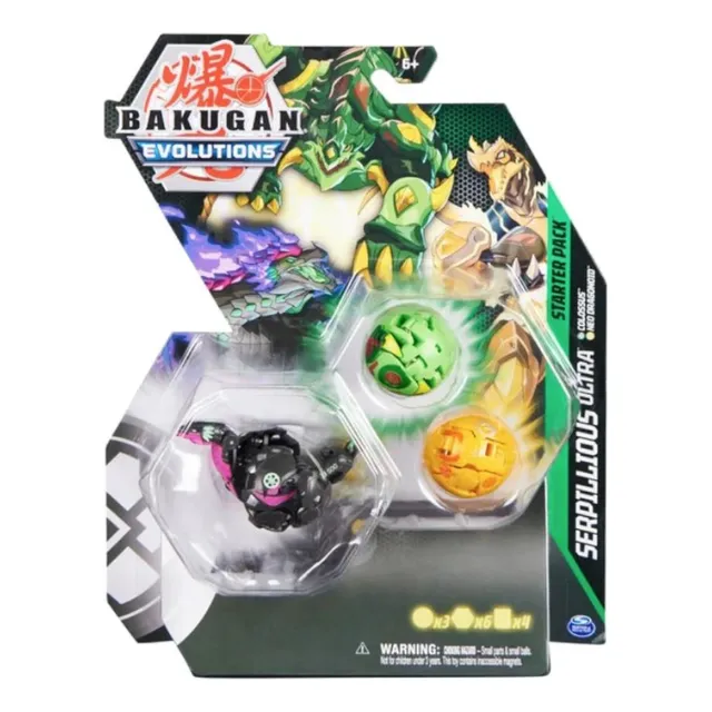 Set De Bakugan Starter Pack Colossus Y Neo Dragonoid