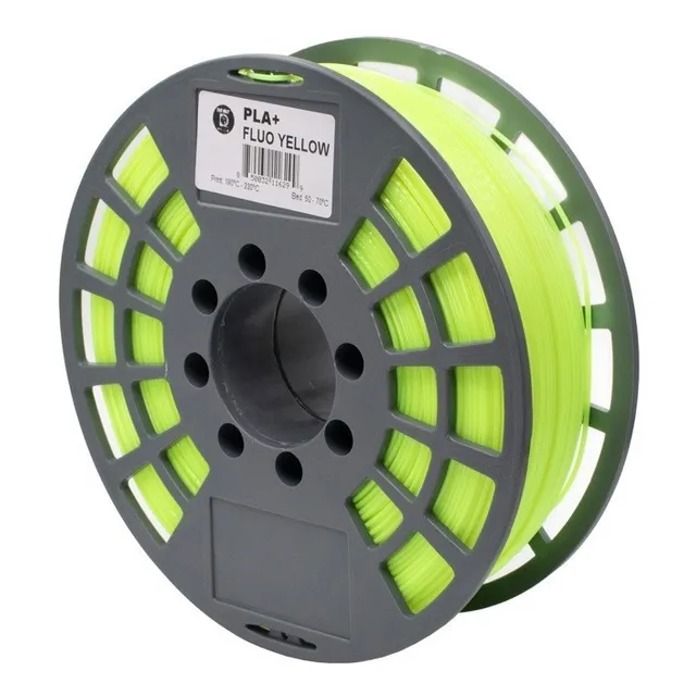 Filamento Pla 1kg 1.75mm Iiidmax Colores Color Amarillo Flourescente