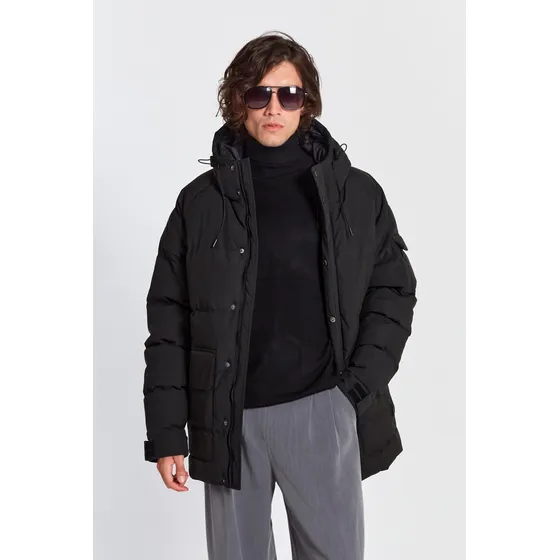 Campera Hombre Parka Vesubio Gabardina Con Capucha