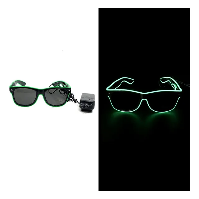 Lentes Luz Led Neón Fiestas Neón Cotillón Luminoso