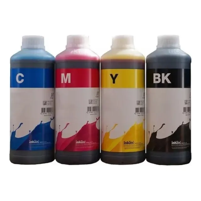Jgo 4 Litros De Tinta Mc Inktec Para Canon G1000 G2000 G3000