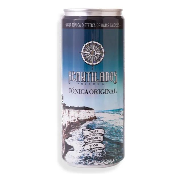 Agua Tónica Acantilados Original Bajas Calorías Lata 310ml