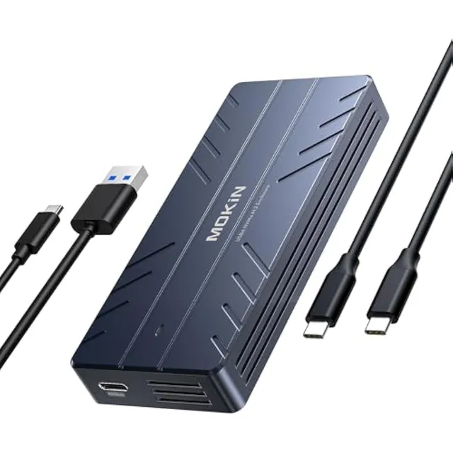 Carcasa M.2 Nvme De 40 Gbps Con Ventilador De